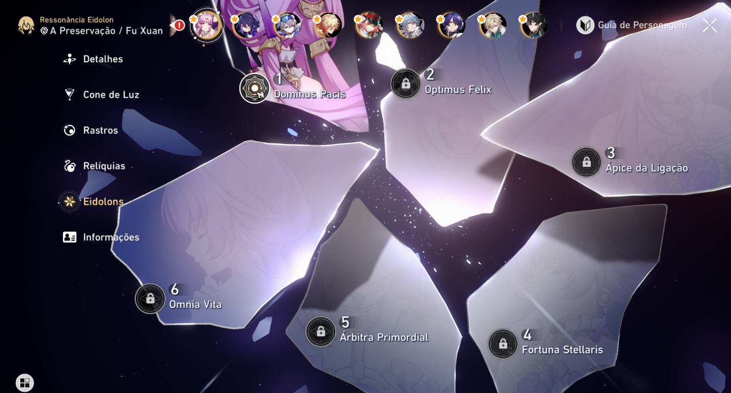 Conta honkai star rail 32 5* endgame + herta e2