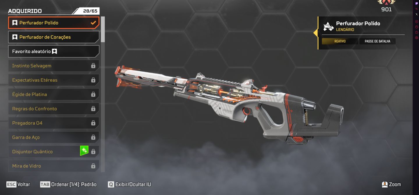 Conta Apex Legends (Herança Karambit e Bote da Serpente)