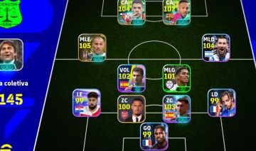 Conta Efootball com Quaresma 105, 3145 de Força, só KONAMI ID