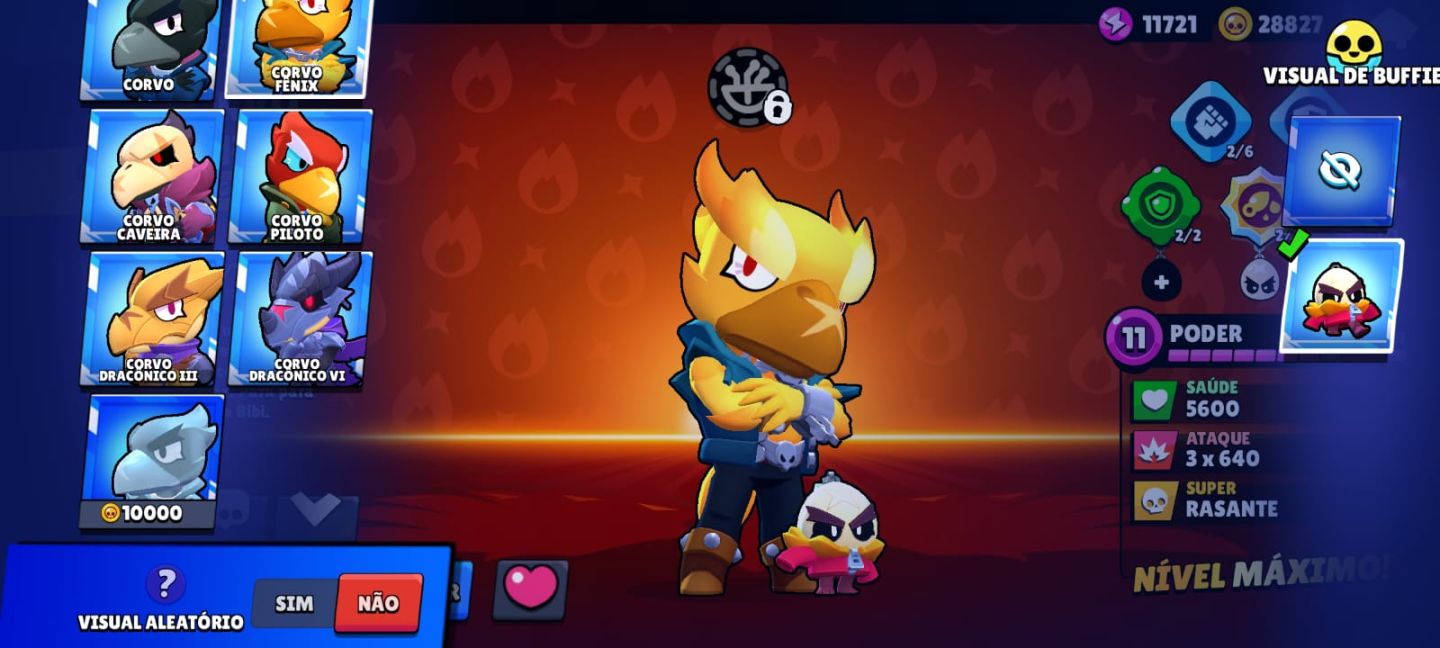 SHELLY ESTELAR + 65 BRAWLERS + 371 GEMAS + 28.827 MOEDAS + SKINS ANTIGAS