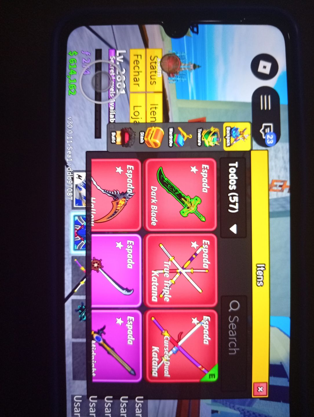 [PROMOÇÃO] CONTA BLOX FRUITS ENDGAME | LV MAX (2861) + 29.3M BOUNTY | KITSUNE