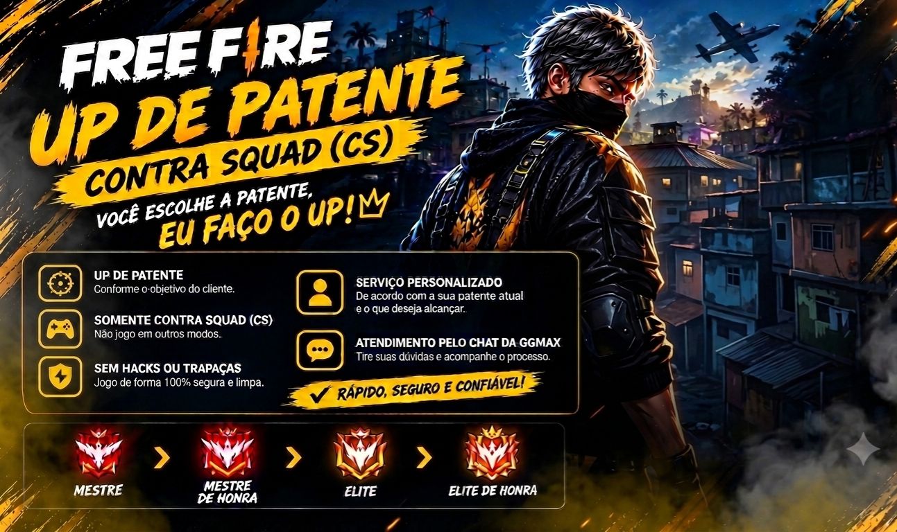 UP DE PATENTE - FREE FIRE