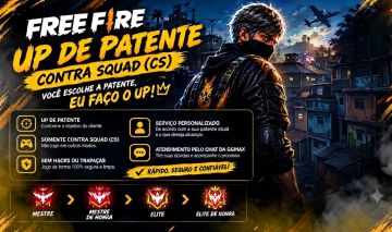UP DE PATENTE - FREE FIRE
