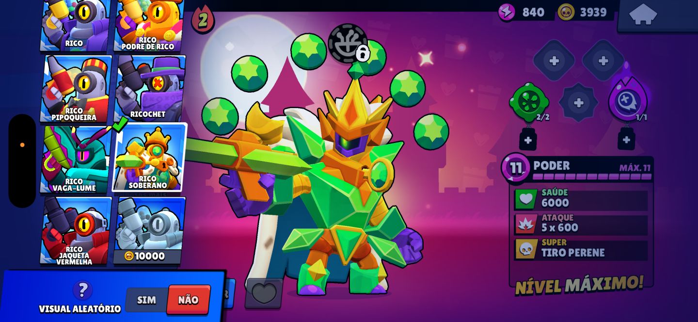 CONTA DE BRAW STARS 26k + CONTA DE CLASH ROYAL 4600 TROFÉUS E VARIAS CARTAS