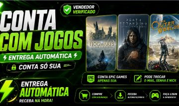 CONTA COM JOGOS (ENTREGA AUTOMÁTICA) CONTA SÓ SUA