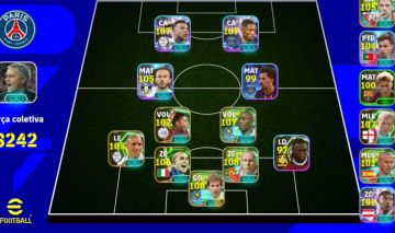 Conta Efootball, 3246, Dembelé e Mbappé 107.