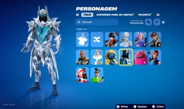 Conta fortnite com o passe do capítulo 7 temp 2 full + skin do nevito