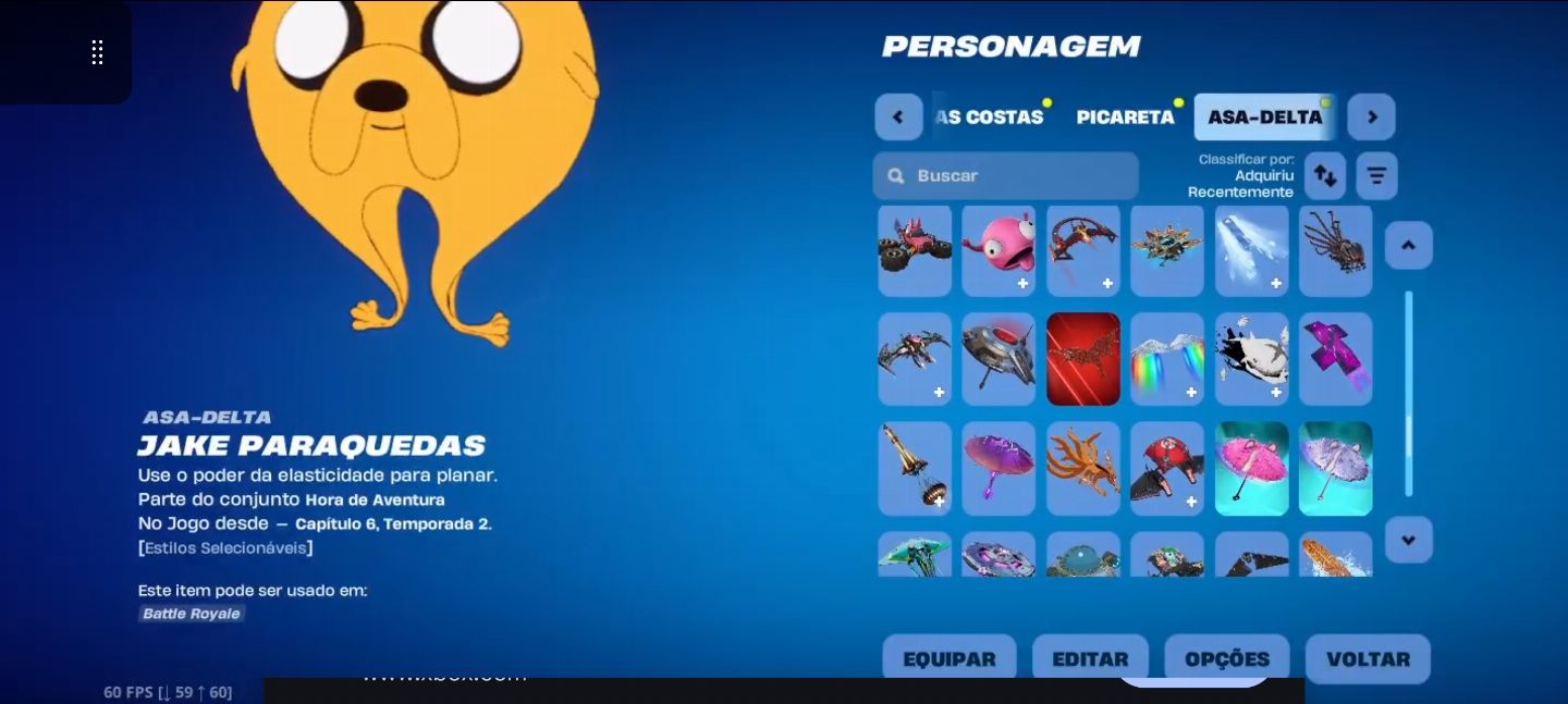 Conta fortnite skin rara