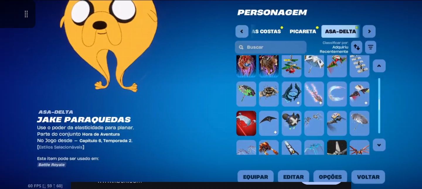 Conta fortnite skin rara