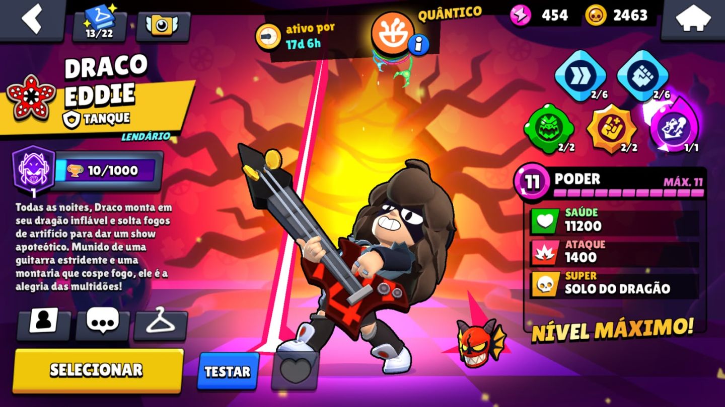CONTA BRAWL STARS 97K TROFÉUS | +440 SKINS EXCLUSIVAS | TODAS AS HIPERCARGAS