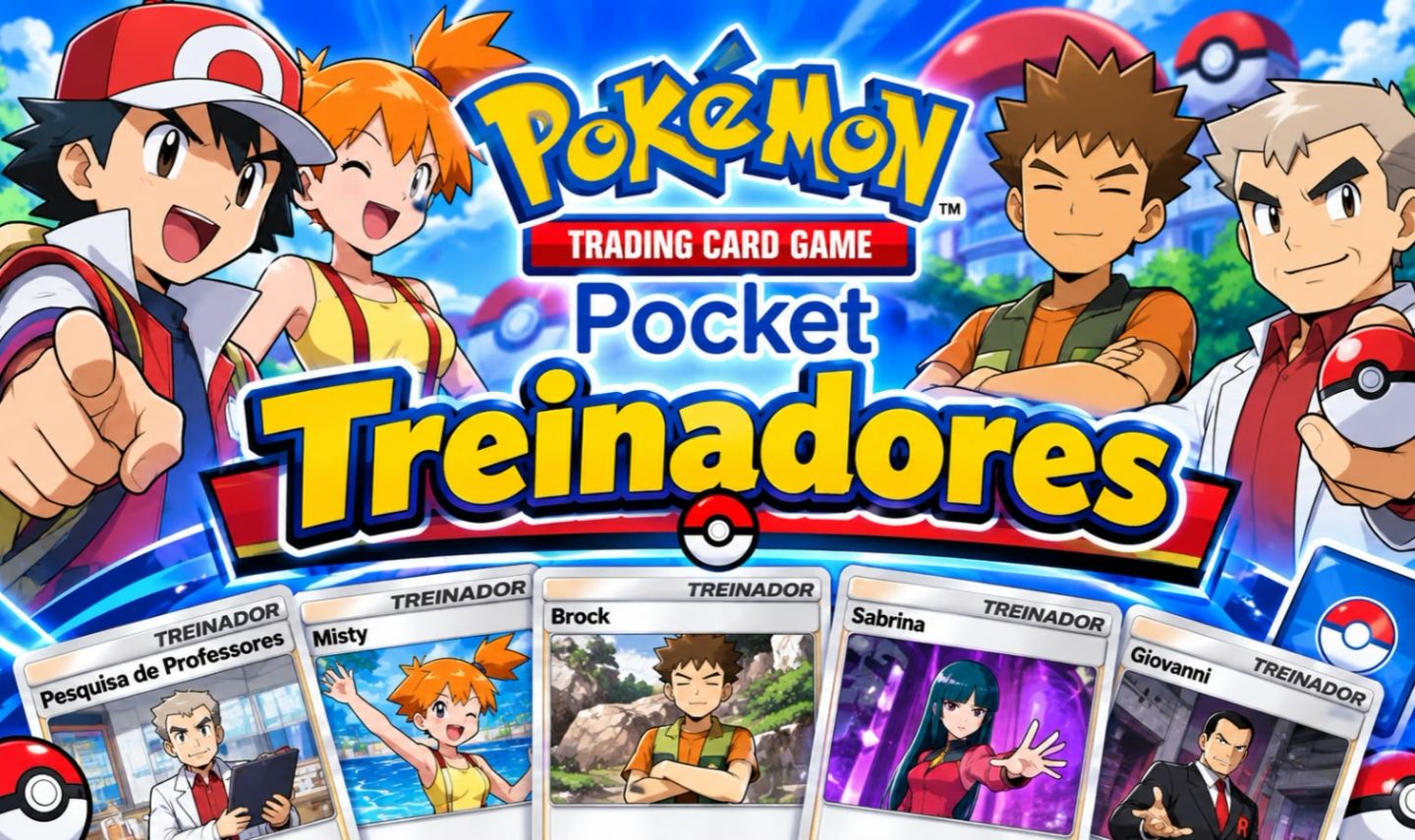 Cartas TCG Pocket Apoiadores Full Arte