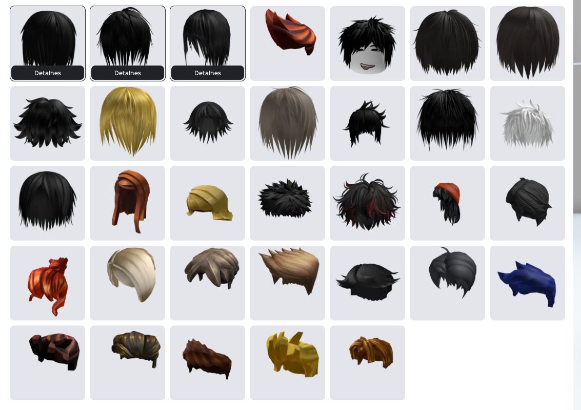 CONTA ROBLOX VARIAS ROUPAS E ESTILOS PROMOOO!!!!!