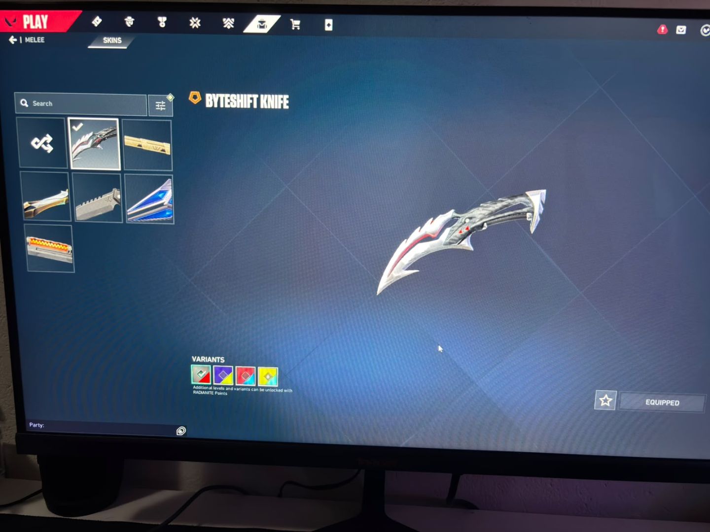 Conta de Valorant a venda, único dono, muitas skins, preço negociavel!