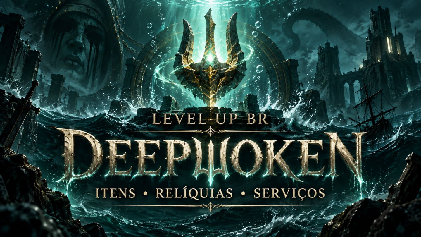 50% DESCONTO DEEPWOKEN RELÍQUIAS E MUITAS COISAS
