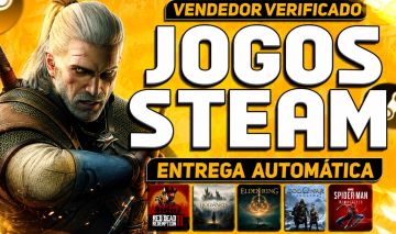 [Mais Vendido] Jogos da Atualidade | Contas Steam Offline para PC [Entrega Aut