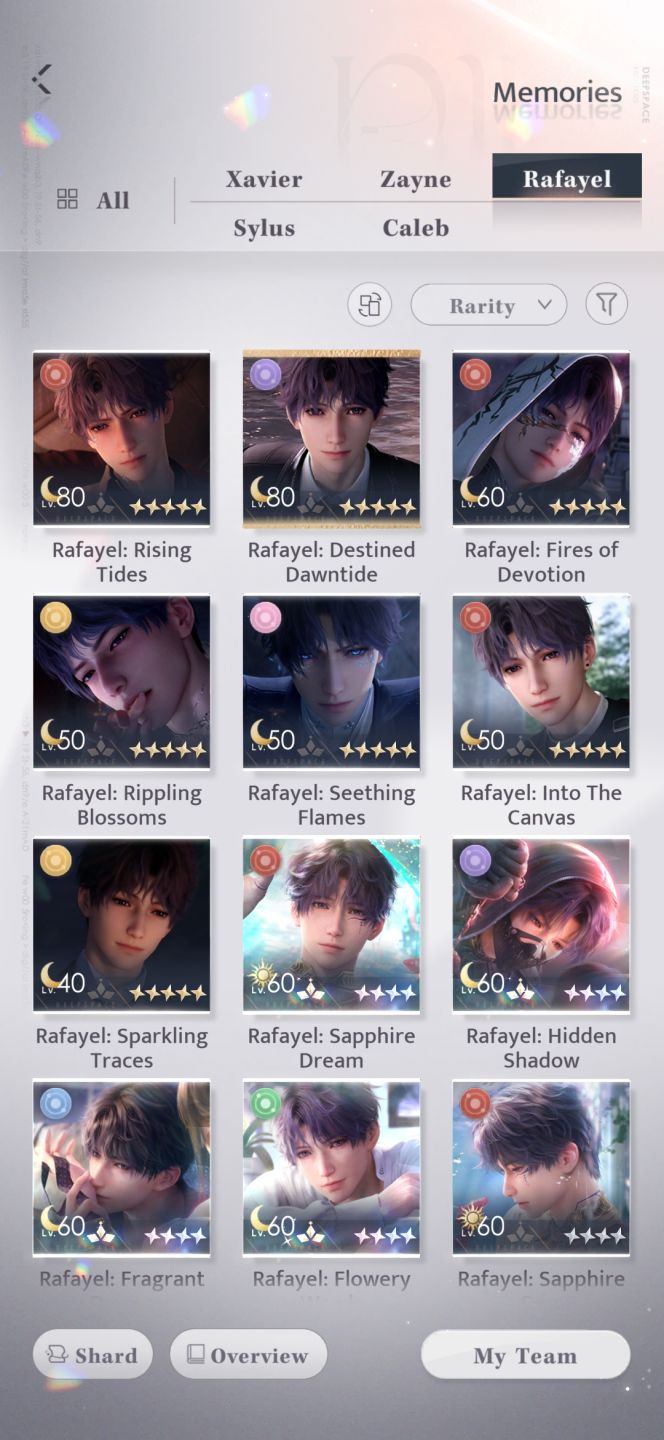 Conta Infold (Love and Deepspace + Infinity Nikki) | Rafayel Main