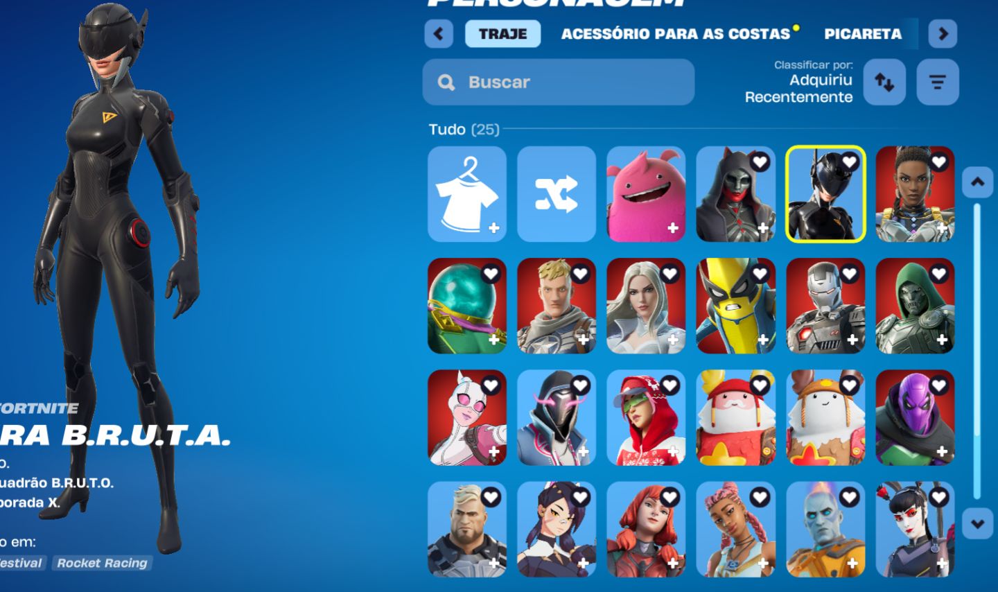 CONTA DE FORTNITE COM EMMA FROST