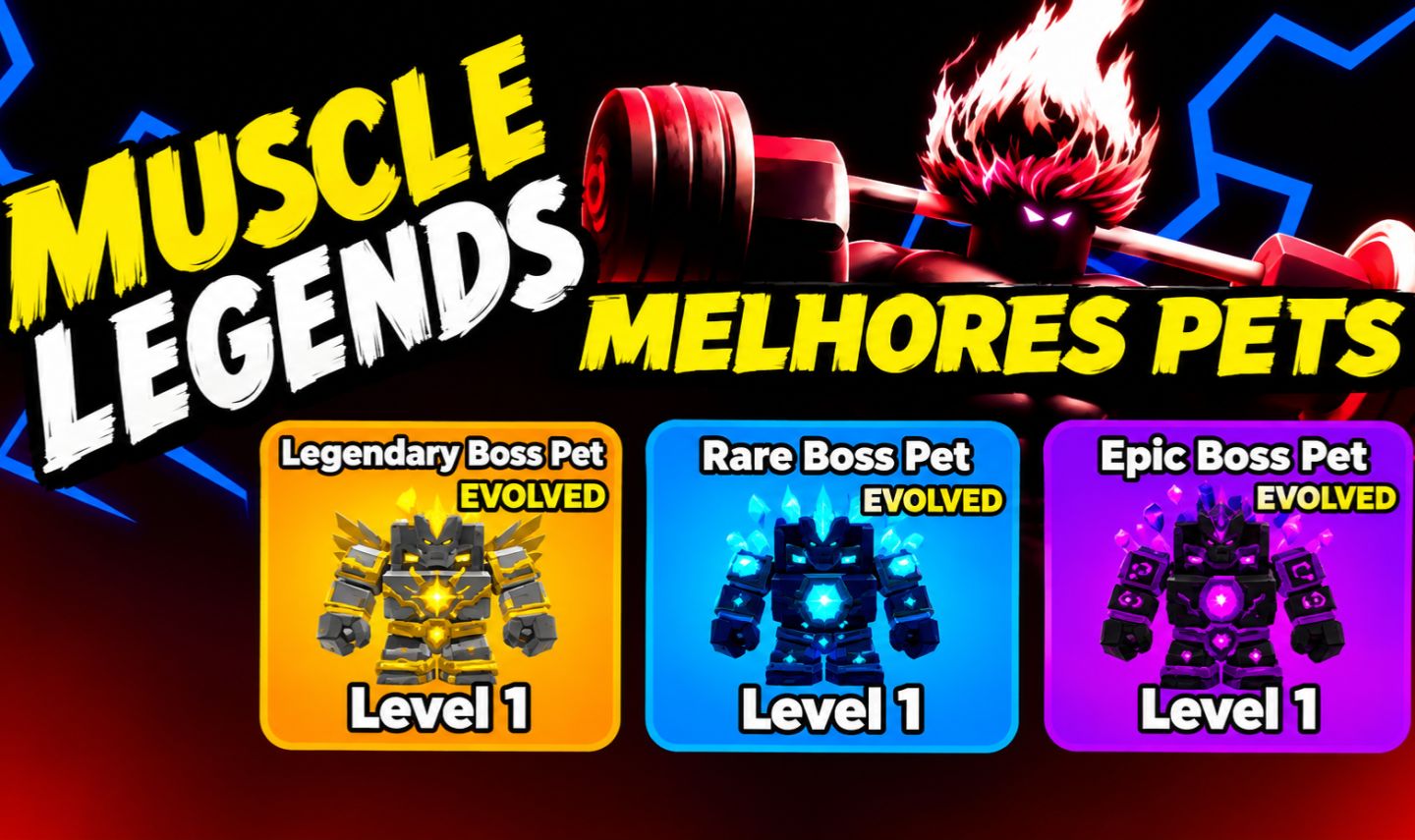MELHOR LOJA DE PETS MUSCLE LEGENDS | 10% OFF