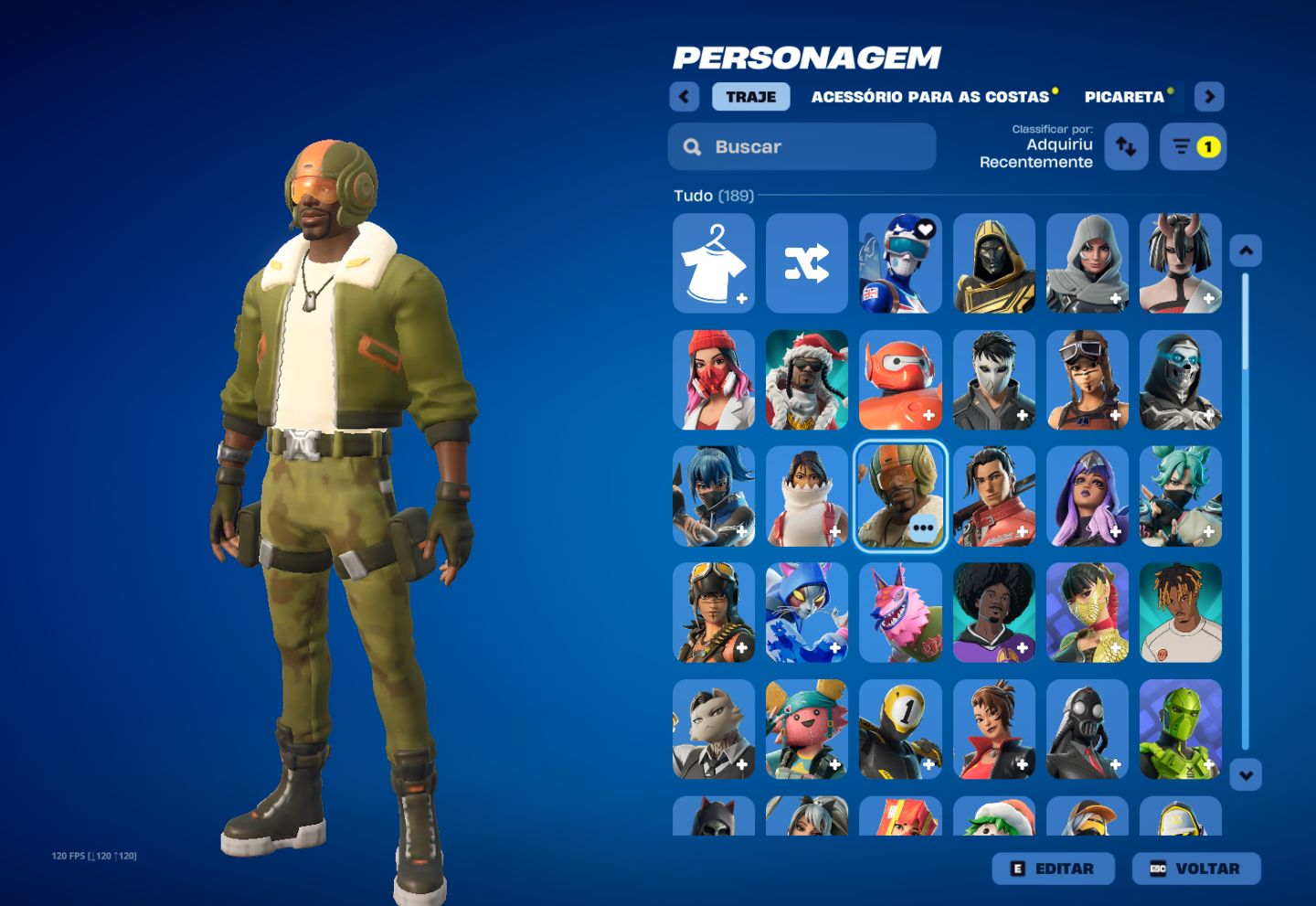 Conta de fortnite com cavaleiro aranha corrompido minty, travis scott e mais