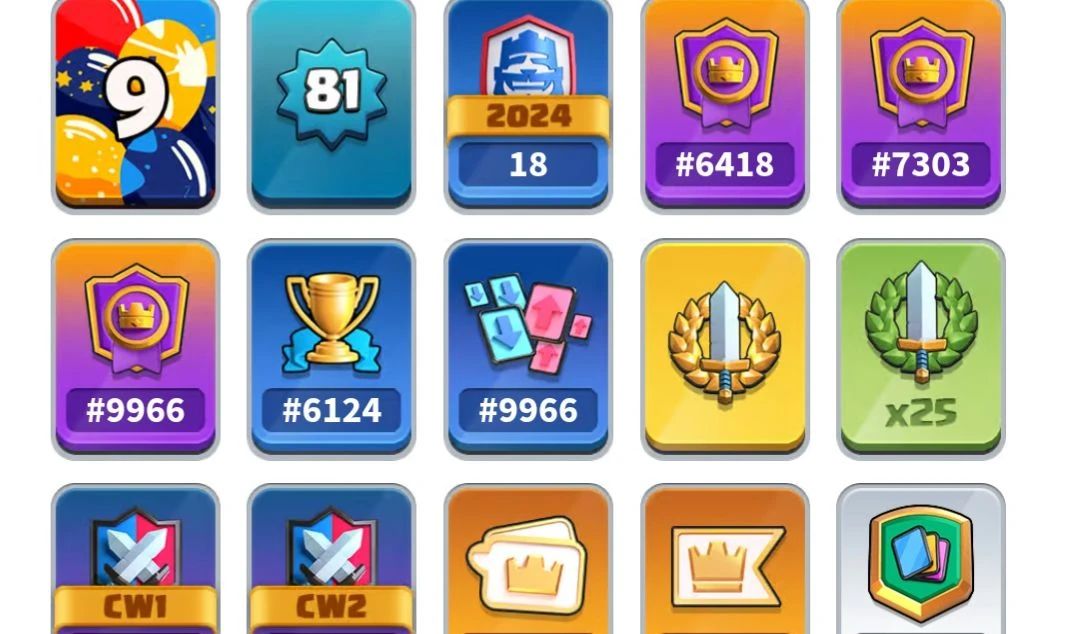 Conta de Clash Royale Profissional