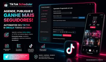 TikTok Scheduler - Mais Posts, Menos Trabalho