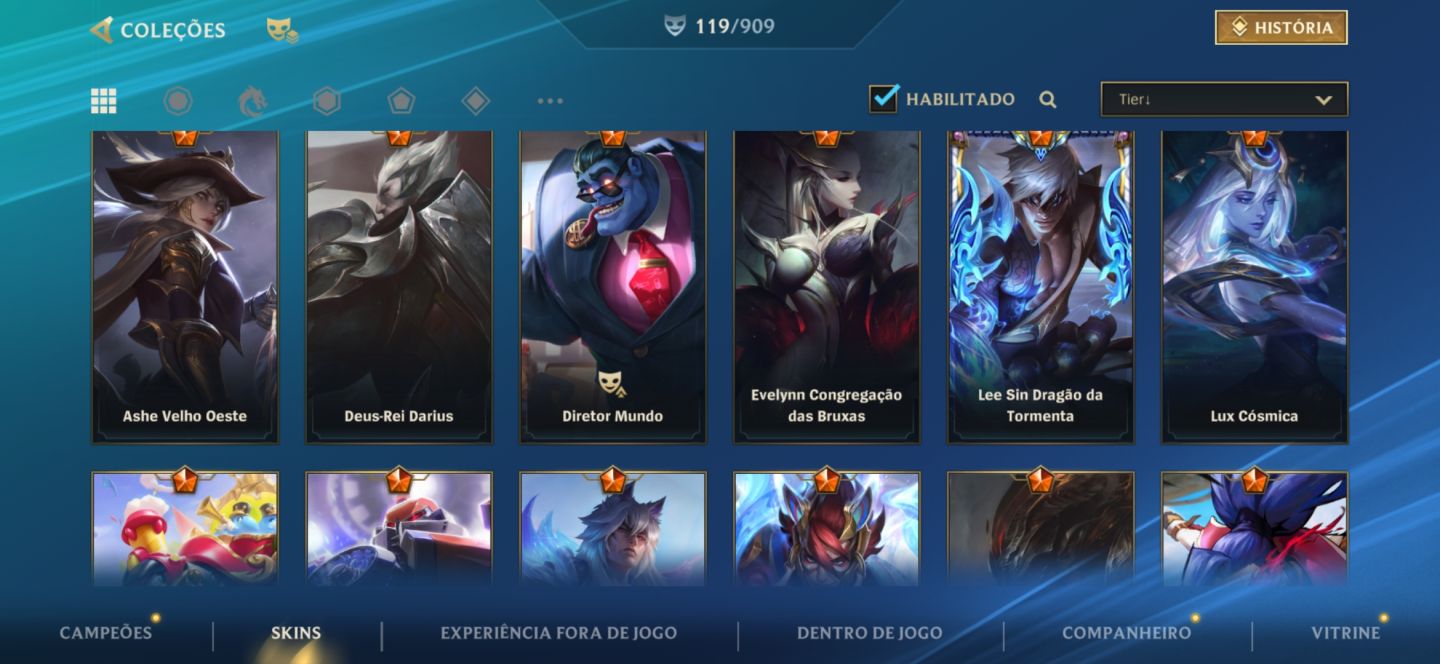 CONTA EX CHALLENGER WILD RIFT