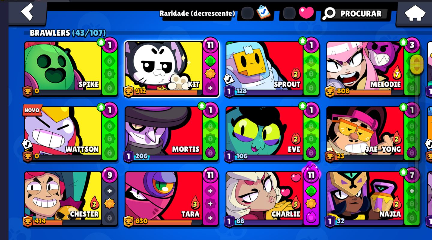 Conta Brawl Stars | 31.9K Troféus | Brawlers Nível 11 | Ótimo Custo-Benefício