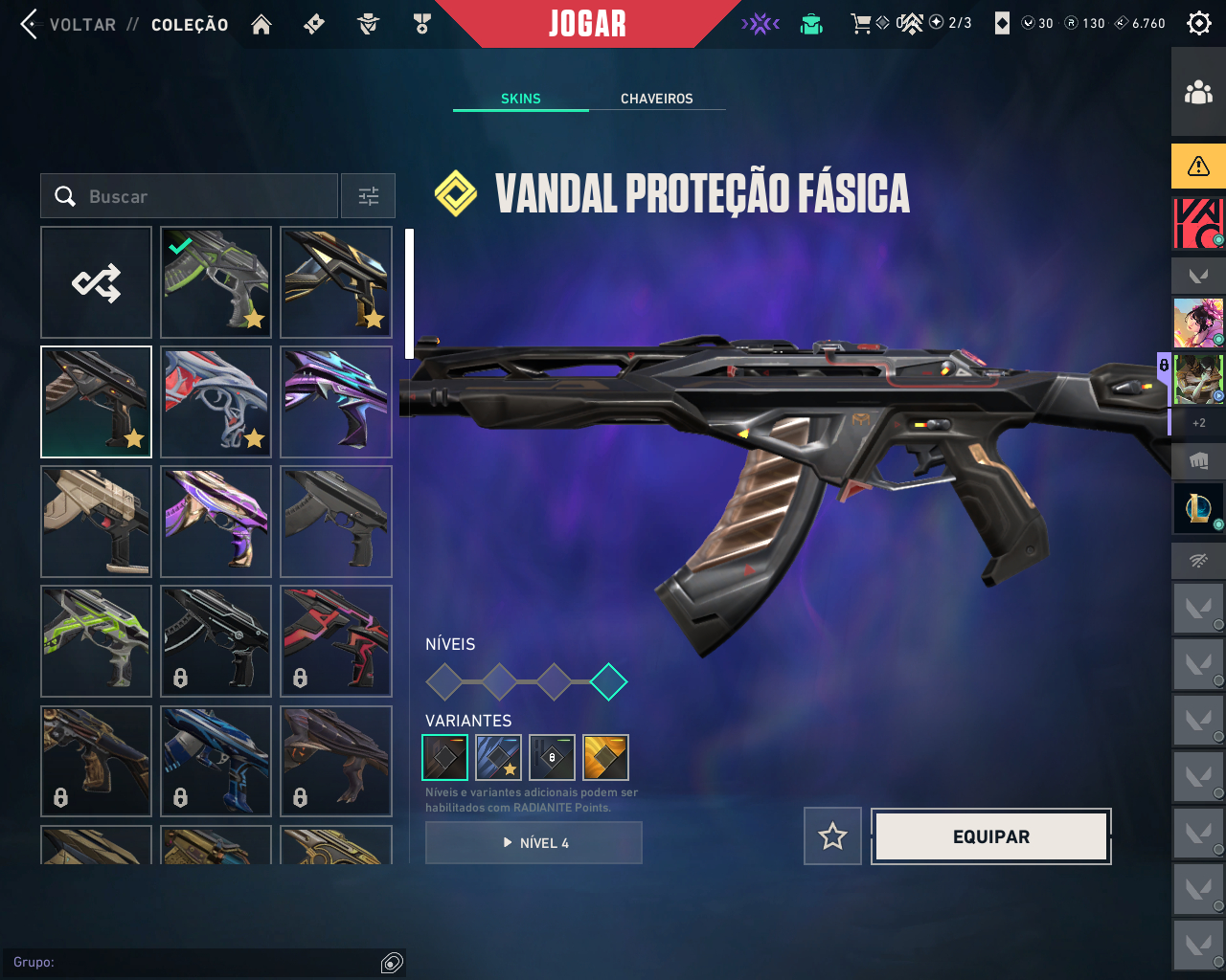 Conta valorant com mais de 1.300 gastos