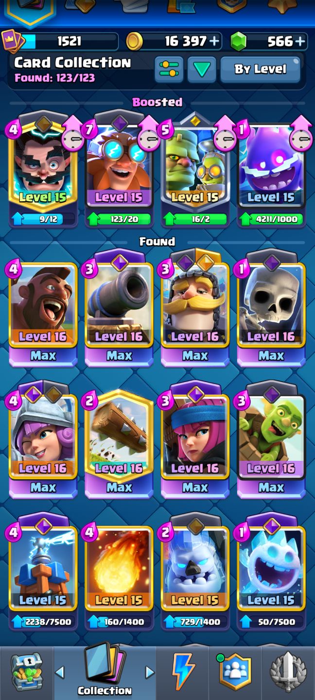 CONTA CLASH ROYALE | 13K TROFÉUS| DECK FULL 16