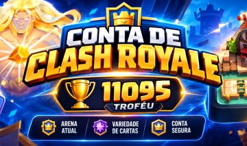 CONTA CLASH ROYALE - ACESSO FULL PERMANENTE (ITENS EXCLUSIVOS)