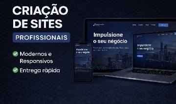 Crio Seu Site Profissional Rápido e Responsivo