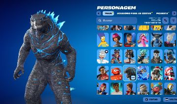 >>Conta Fortnite| 76 Skins | Godzilla Evolved | Entrega Automática!