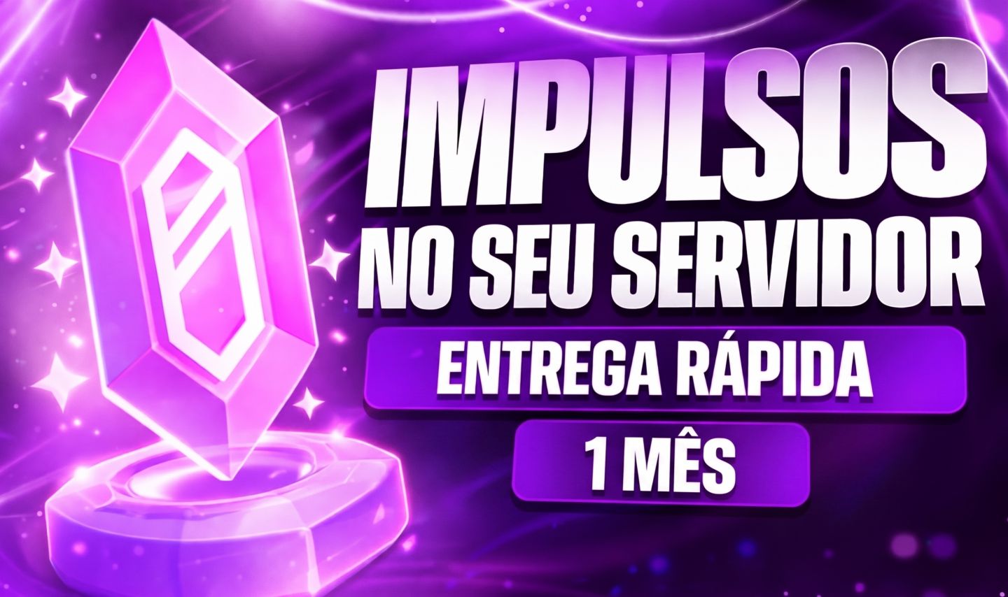 Impulsos Boost Servidor Discord | 1 Mês & 3 Meses - Entrega Rápida!!