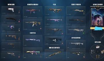 Conta Valorant R$2000,00 em skins Ex Imortal 2 - Faca Champions