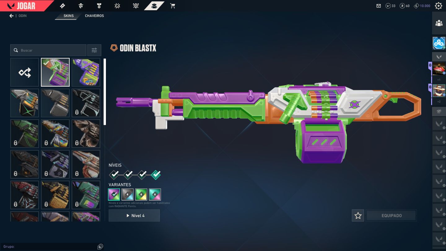 CONTA R$1100 GASTOS FULL ACESSO MUITAS SKINS E SUPORTE 24H