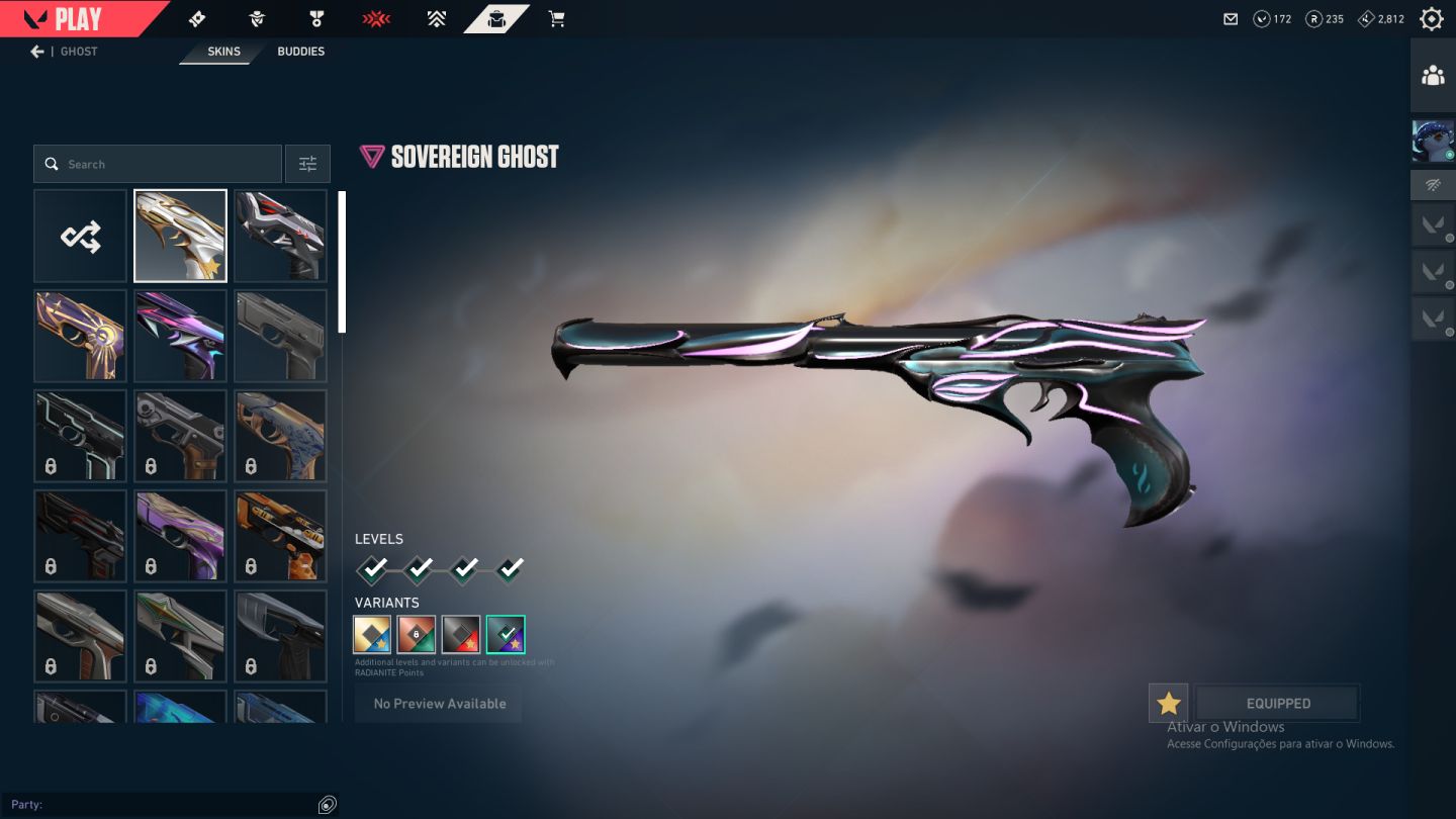 Conta Valorant Full Acesso | Lvl 155 | Vct 2025 Karambit