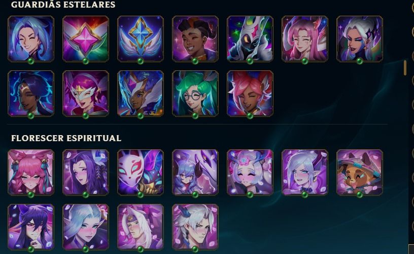 Conta Lol Nivel 530+ I 400k+ EA I 1.5KK Soraka I 220+ Skins