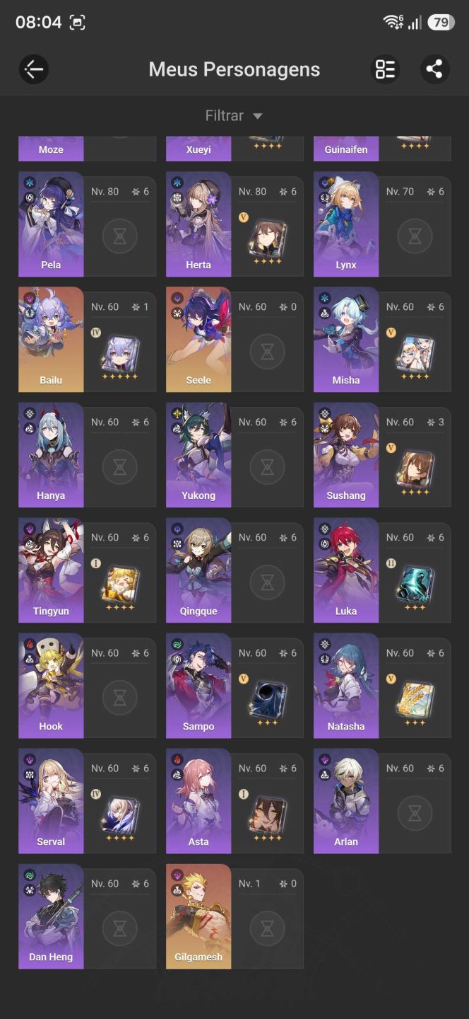 [Honkai Star Rail] Conta Endgame | Phainon E2S1 + Cyrene E2S1 + Acheron E2S1