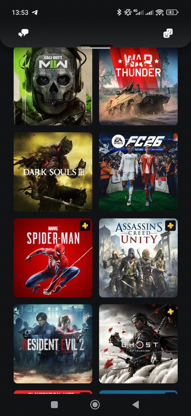 Conta PSN com vários jogos e com plano extra