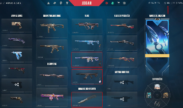 CONTA VALORANT | BUTTERFLY MERCADO CLANDESTINO,VANDAL KURONAMI E PHANTOM RECON |