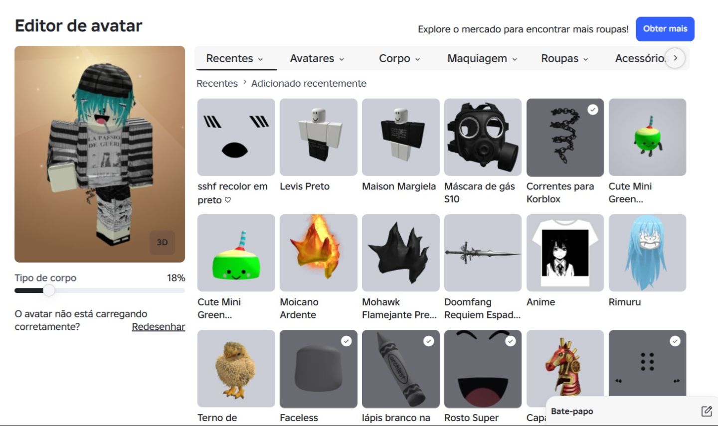 CONTA ROBLOX À VENDA MAIS DE R$ 350 INVESTIDOS!