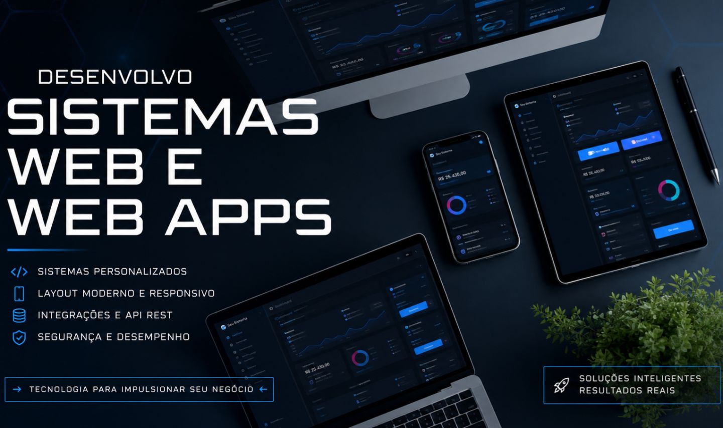 Serviços de Programação (Web), SaaS, Mobile FIrst: Programador FREELANCER