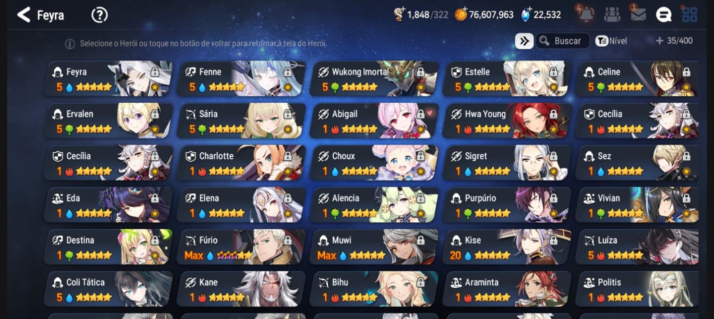 Epic Seven - Ylanav ML e +15 MLS 5 ESTRELAS