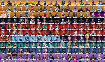 Conta de Fortnite com 600 skins
