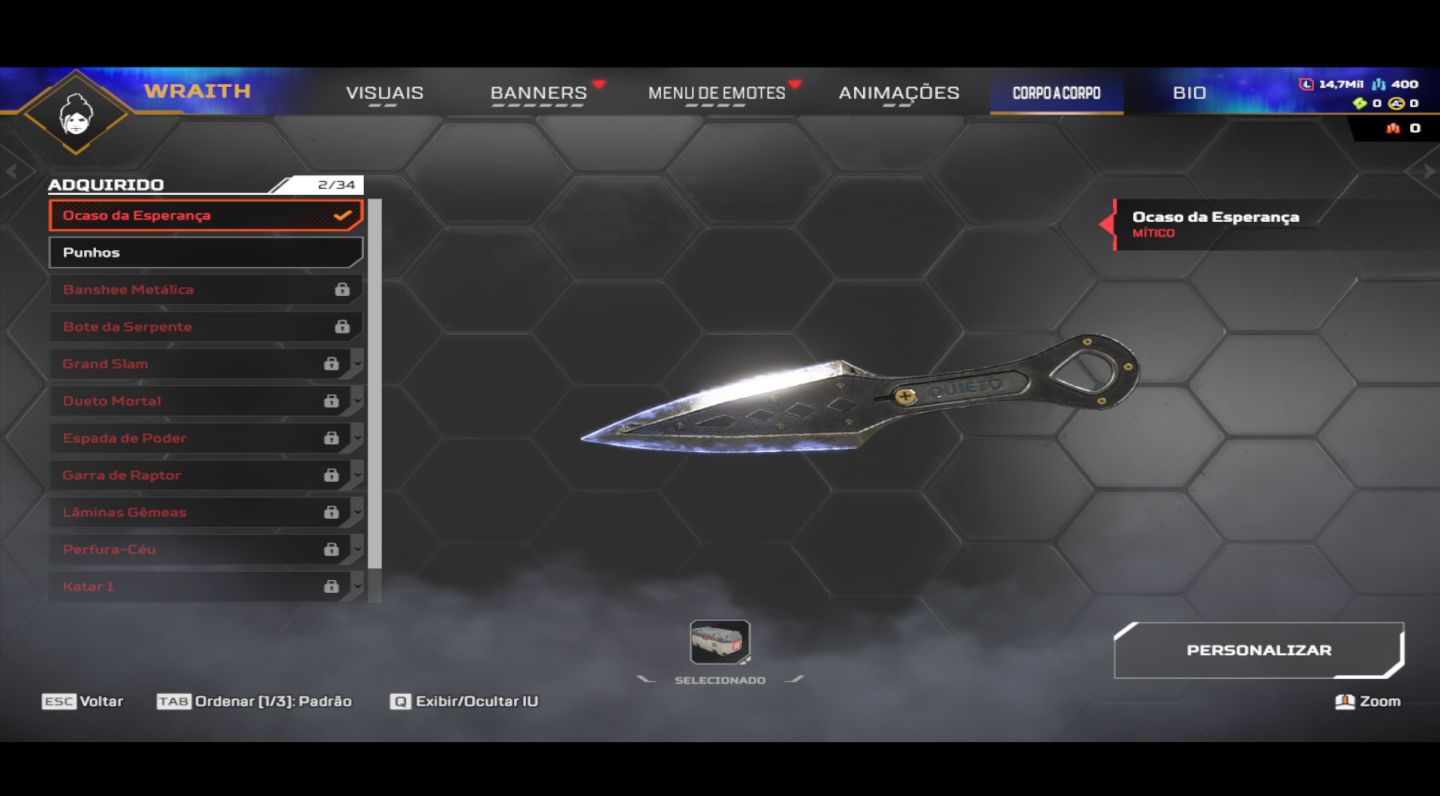 CONTA APEX LEGENDS