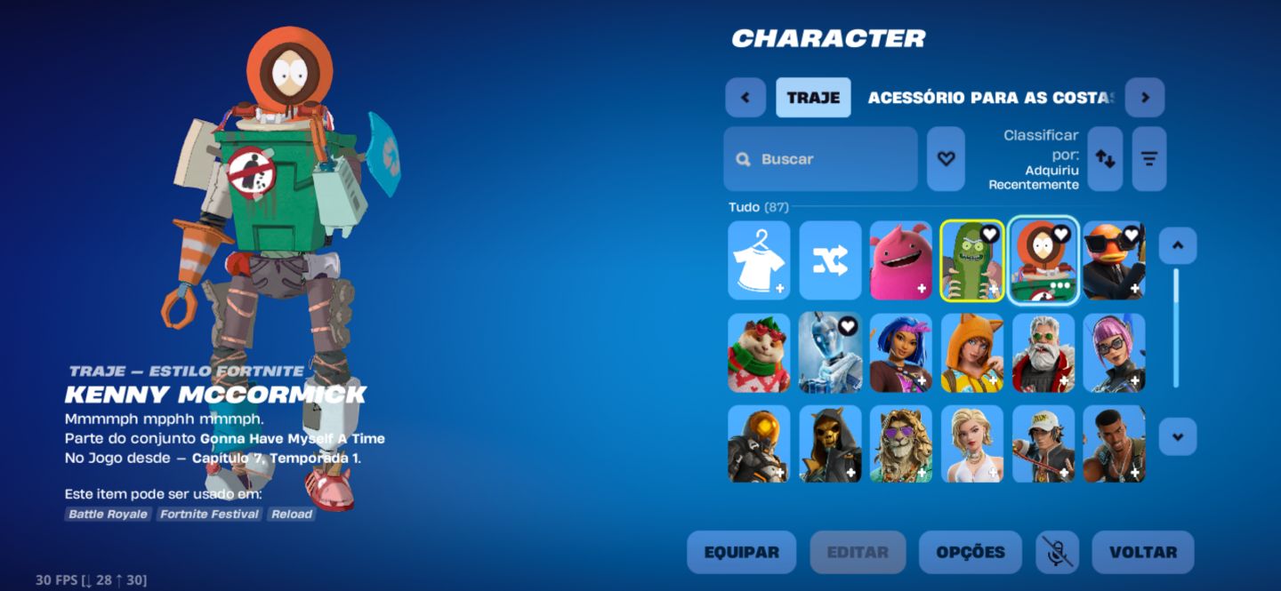 Conta Fortnite | 85 Skins | Chun-Li | conta no precinho