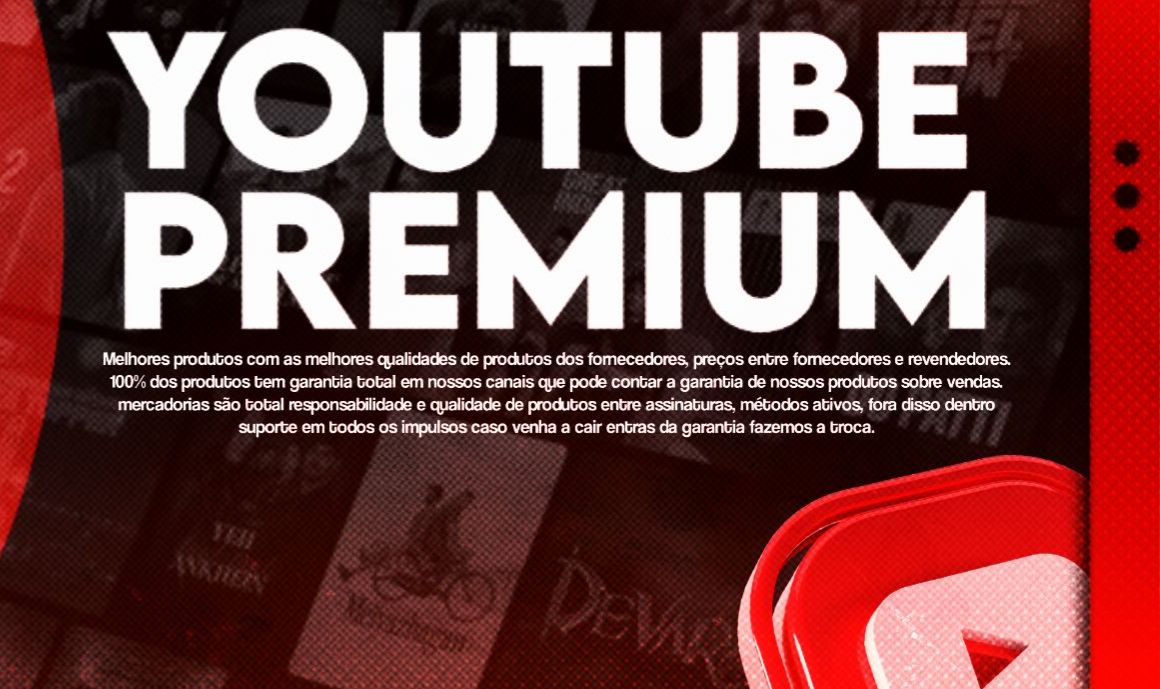 YouTube Premium/Link Convite/Conta Completa 30 Dias
