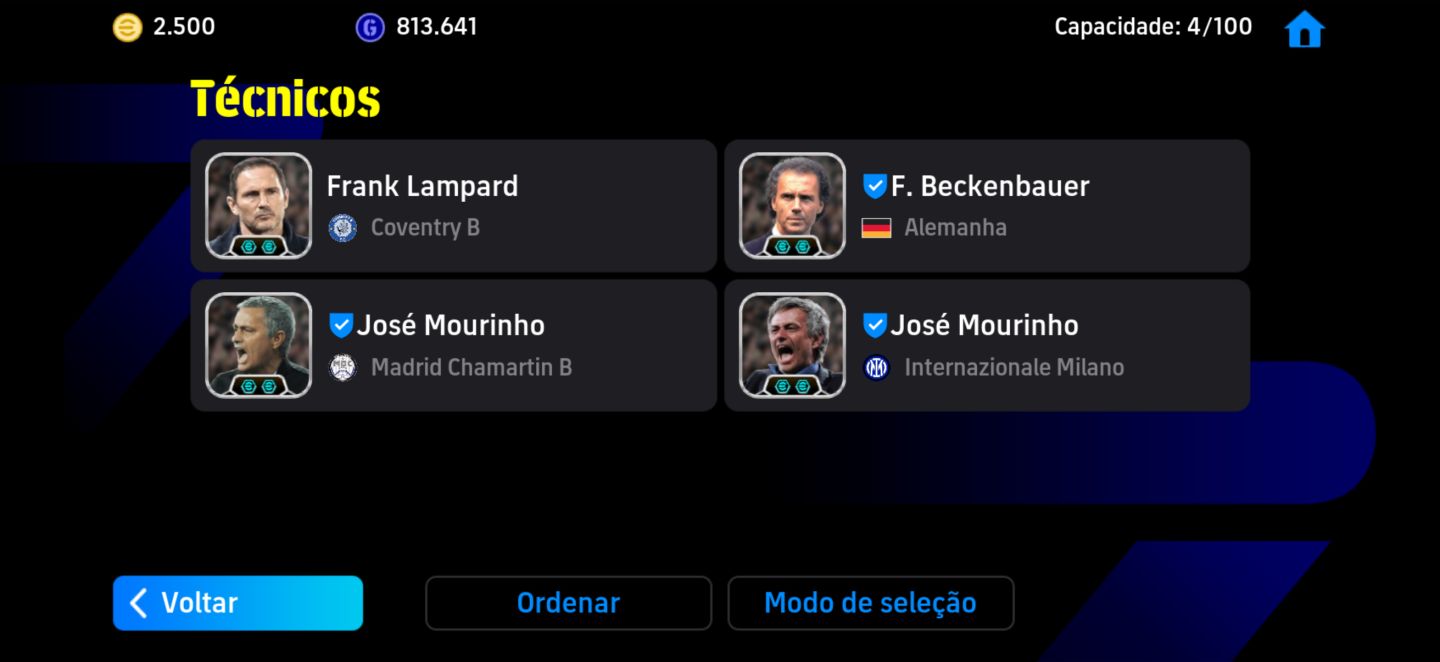 CONTA EFOOTBALL MOBILE | FC 3323