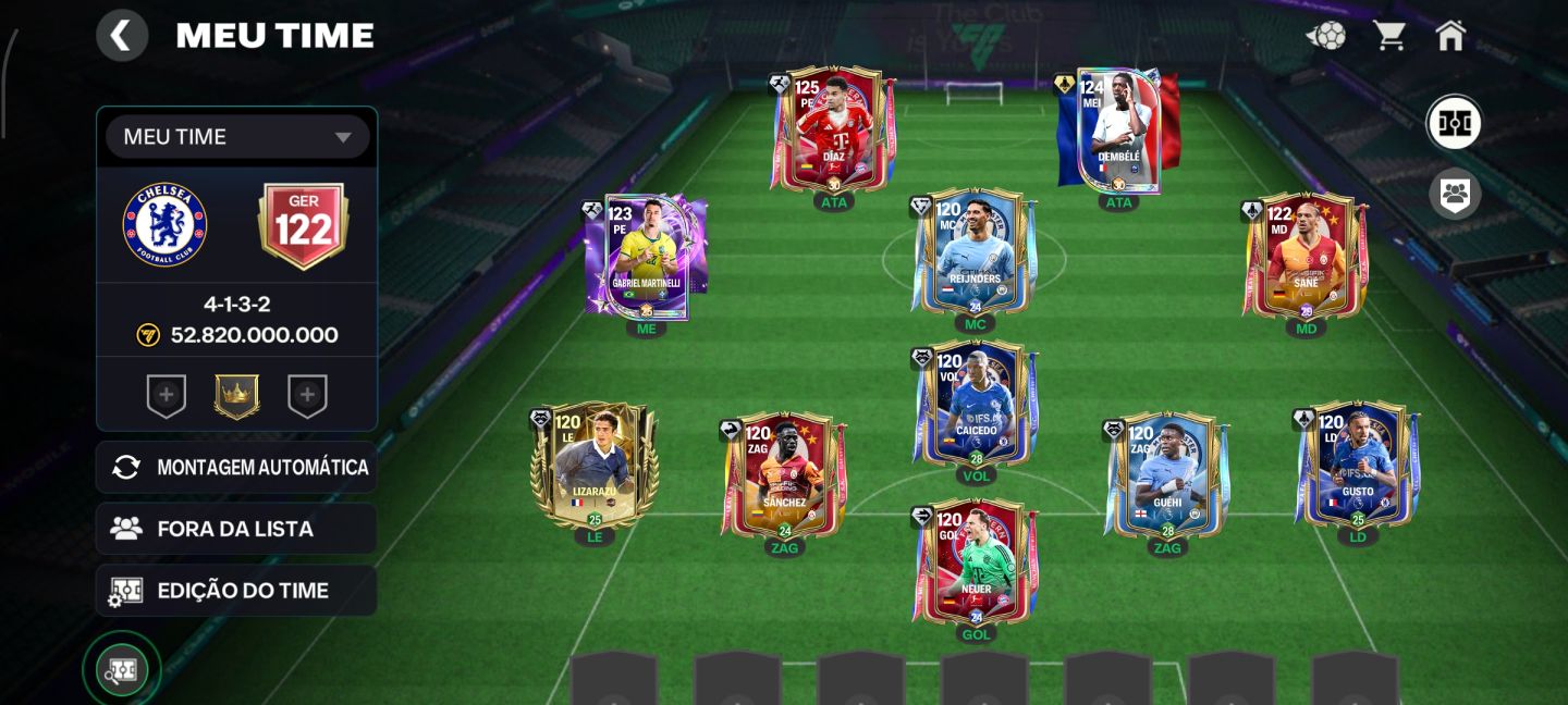 Conta De Fc Mobile Ger 122
