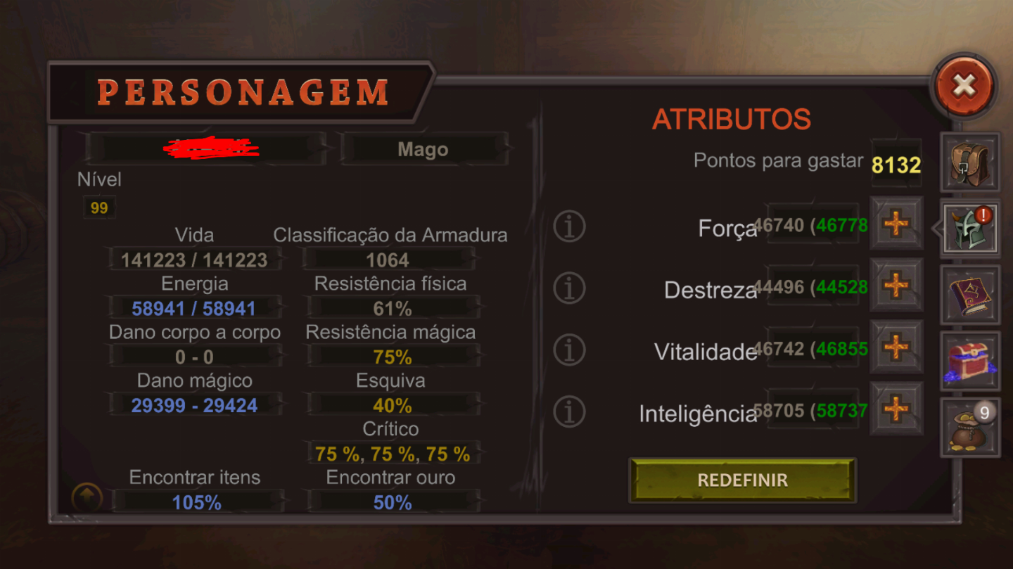 DUNGEON WARD | MOEDAS + ATRIBUTOS | ENTREGA RÁPIDA | APENAS ANDROID